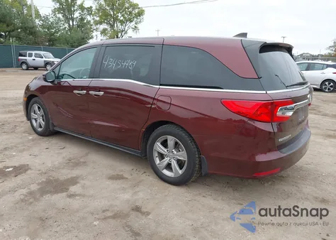 2019 Honda Odyssey Ex из США, поврежденный, VIN 5FNRL6H50KB133203